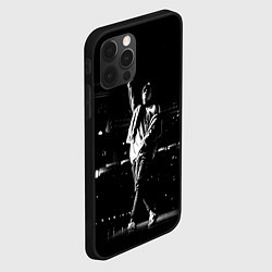 Чехол для iPhone 12 Pro Max Фараон на Сцене Pharaoh ЧБ, цвет: 3D-черный — фото 2