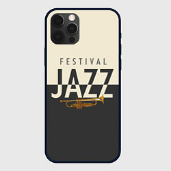 Чехол для iPhone 12 Pro Max JAZZ FESTIVAL, цвет: 3D-черный