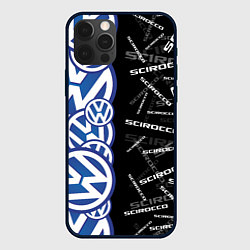 Чехол iPhone 12 Pro Max Volkswagen Scirocco Half Pattern