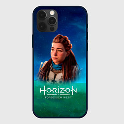 Чехол для iPhone 12 Pro Max Horizon Forbidden West Sky, цвет: 3D-черный