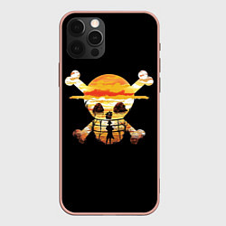 Чехол iPhone 12 Pro Max One Piece череп