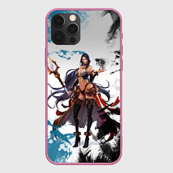 Чехол для iPhone 12 Pro Max Magic in Lineage 2, цвет: 3D-малиновый