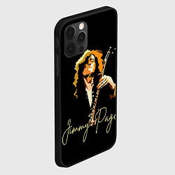 Чехол для iPhone 12 Pro Max Led Zeppelin Лед Зеппелин Jimmy Page, цвет: 3D-черный — фото 2