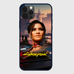 Чехол iPhone 12 Pro Max Panam Панам Cyberpunk 2077 портрет