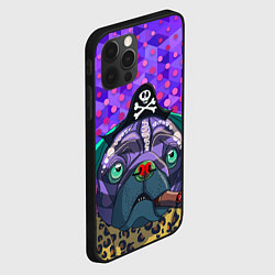 Чехол для iPhone 12 Pro Max Pirate Dog, цвет: 3D-черный — фото 2