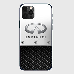 Чехол iPhone 12 Pro Max Infiniti сталь