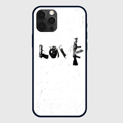 Чехол для iPhone 12 Pro Max Banksy Бэнкси LOVE, цвет: 3D-черный