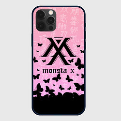 Чехол iPhone 12 Pro Max MONSTA X БАБОЧКИ