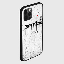 Чехол для iPhone 12 Pro Max BANKSY БЭНКСИ автограф девочка с шариком, цвет: 3D-черный — фото 2