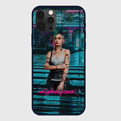 Чехол для iPhone 12 Pro Max Джуди сyberpunk2077, цвет: 3D-черный