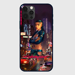 Чехол для iPhone 12 Pro Max Vi Cyberpunk2077, цвет: 3D-черный