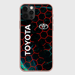 Чехол iPhone 12 Pro Max Toyota соты