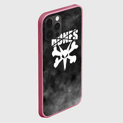 Чехол для iPhone 12 Pro Max BONES, цвет: 3D-малиновый — фото 2