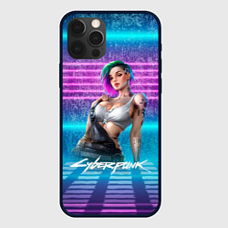 Чехол для iPhone 12 Pro Max Judy 18 Джуди Cyberpunk2077, цвет: 3D-черный