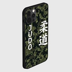 Чехол для iPhone 12 Pro Max JUDO МИЛИТАРИ, цвет: 3D-черный — фото 2