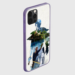 Чехол для iPhone 12 Pro Max Uncharted На картах не значится, цвет: 3D-серый — фото 2