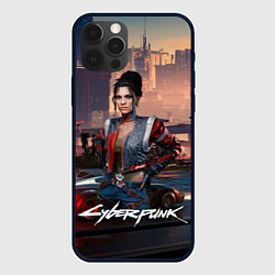 Чехол для iPhone 12 Pro Max Panam Cyberpunk2077, цвет: 3D-черный