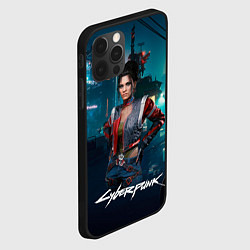 Чехол для iPhone 12 Pro Max Panam cyberpunk 2077, цвет: 3D-черный — фото 2