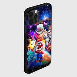 Чехол для iPhone 12 Pro Max Super Mario Odyssey Space Video game, цвет: 3D-черный — фото 2