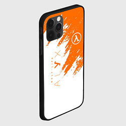 Чехол для iPhone 12 Pro Max Half-life texture, цвет: 3D-черный — фото 2