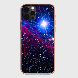 Чехол iPhone 12 Pro Max Открытый космос Star Neon
