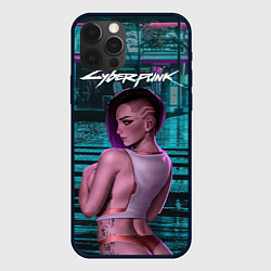 Чехол для iPhone 12 Pro Max Cyberpunk2077 18 Vi, цвет: 3D-черный