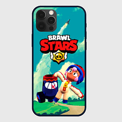 Чехол iPhone 12 Pro Max Brawlstars Выстрел Бонни Bonny