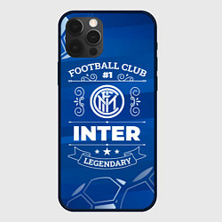 Чехол для iPhone 12 Pro Max Inter FC 1, цвет: 3D-черный