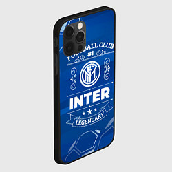 Чехол для iPhone 12 Pro Max Inter FC 1, цвет: 3D-черный — фото 2