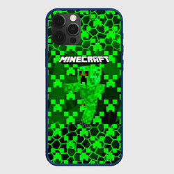 Чехол iPhone 12 Pro Max Minecraft КРИПЕРЫ