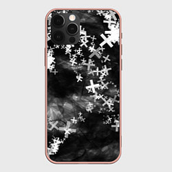 Чехол iPhone 12 Pro Max Сердца в крестах Коллекция Get inspired! Z-b-heart