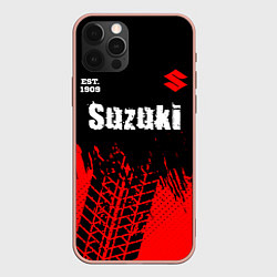 Чехол iPhone 12 Pro Max SUZUKI Suzuki Est 1909 Шины