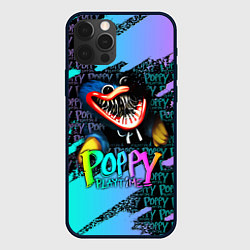 Чехол для iPhone 12 Pro Max POPPY PLAYTIME HAGGY WAGGY - ПОППИ ПЛЕЙТАЙМ цветно, цвет: 3D-черный