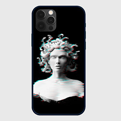 Чехол для iPhone 12 Pro Max Горгона медуза medusa gorgon, цвет: 3D-черный