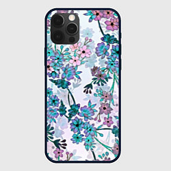 Чехол iPhone 12 Pro Max Яркие красочные цветы