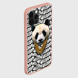 Чехол для iPhone 12 Pro Max Panda Look, цвет: 3D-светло-розовый — фото 2