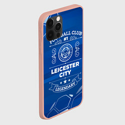 Чехол для iPhone 12 Pro Max Leicester City FC 1, цвет: 3D-светло-розовый — фото 2