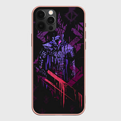 Чехол для iPhone 12 Pro Max BERSERK РУНА СОУЛУ спина, цвет: 3D-светло-розовый
