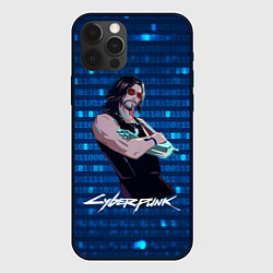 Чехол iPhone 12 Pro Max Johnny Джонни Cyberpunk2077