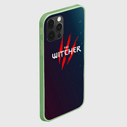 Чехол для iPhone 12 Pro Max THE WITCHER ВЕДЬМАК Минимализм, цвет: 3D-салатовый — фото 2