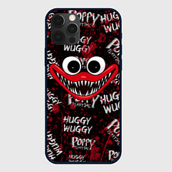 Чехол iPhone 12 Pro Max КРОВАВЫЙ ХАГГИ ВАГГИ - BLOODY HUGGY WUGGY