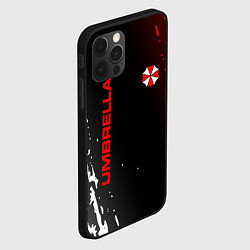 Чехол для iPhone 12 Pro Max Resident evil амбрелла, цвет: 3D-черный — фото 2