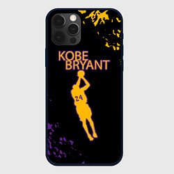 Чехол для iPhone 12 Pro Max Kobe Bryant Баскетболист 24, цвет: 3D-черный