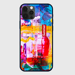 Чехол iPhone 12 Pro Max Импрессионизм Лето Абстракция Impressionism Summer