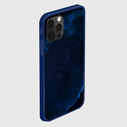 Чехол для iPhone 12 Pro Max Звездные облака, цвет: 3D-тёмно-синий — фото 2