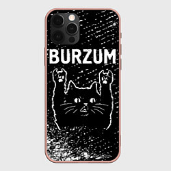 Чехол iPhone 12 Pro Max Burzum Rock Cat