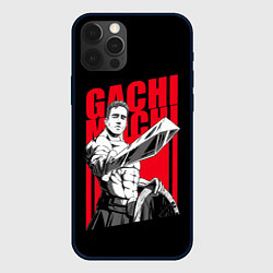Чехол для iPhone 12 Pro Max GACHIMUCHI WARRIOR ГАЧИМУЧИ ВОИН, цвет: 3D-черный