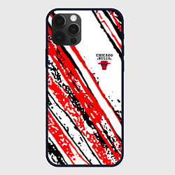 Чехол iPhone 12 Pro Max CHICAGO BULLS ЧИКАГО БУЛЛС