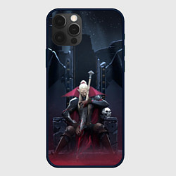 Чехол для iPhone 12 Pro Max V Rising King, цвет: 3D-черный