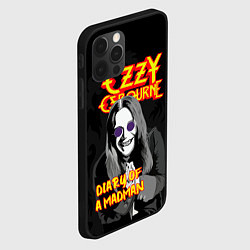 Чехол для iPhone 12 Pro Max OZZY OSBOURNE ОЗЗИ ОСБОРН, цвет: 3D-черный — фото 2